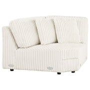 Emberson Upholstered Modular Sectional Sofa Ivory - Theo's Factory Direct Mattress & Furniture (Columbus, OH)