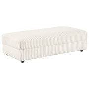 Emberson Upholstered Modular Sectional Sofa Ivory - Theo's Factory Direct Mattress & Furniture (Columbus, OH)