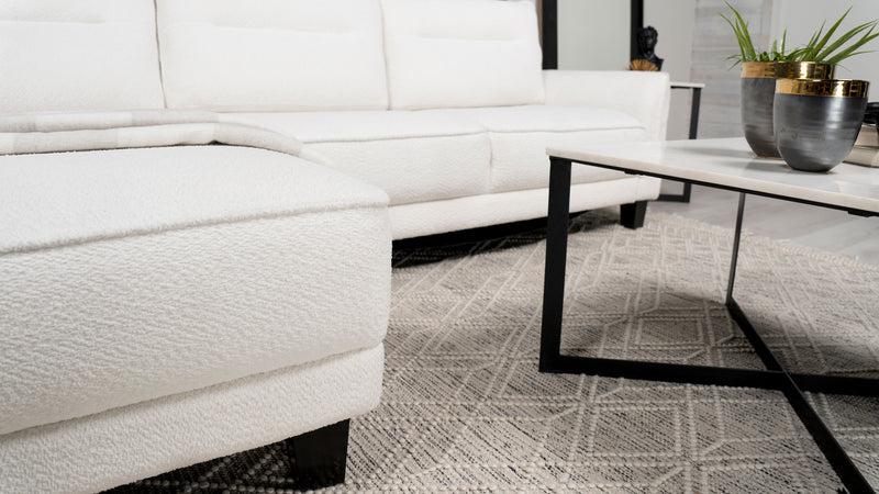 Caspian Stationary Sectionals - Theo's Factory Direct Mattress & Furniture (Columbus, OH)