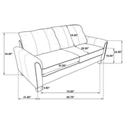 Davis Stationary Sofa - Theo's Factory Direct Mattress & Furniture (Columbus, OH)