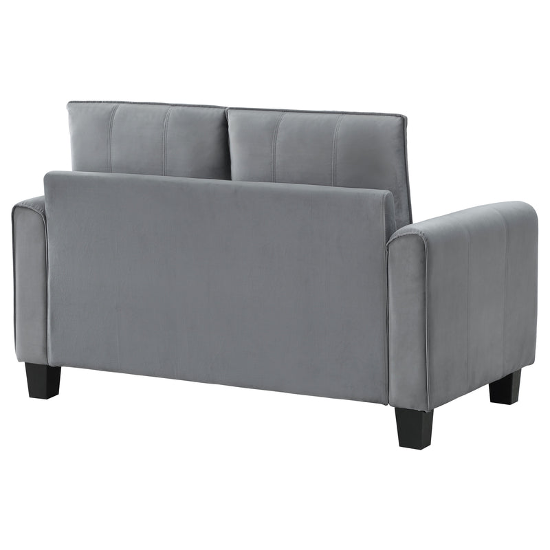 Davis Stationary Loveseat - Theo's Factory Direct Mattress & Furniture (Columbus, OH)