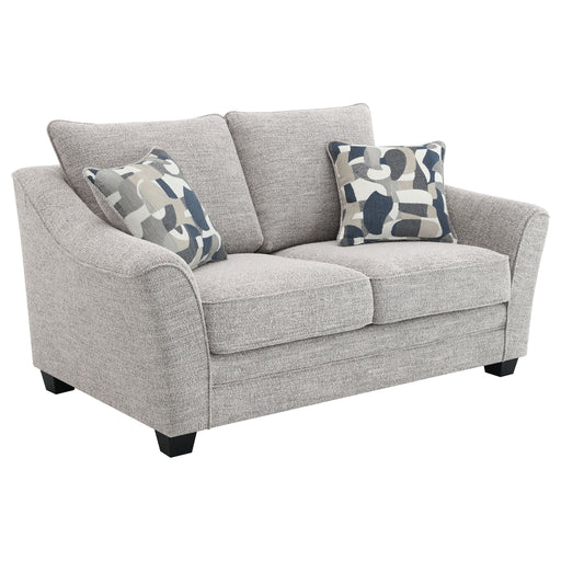Tomkins Stationary Loveseat - Theo's Factory Direct Mattress & Furniture (Columbus, OH)