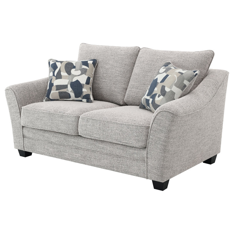 Tomkins Stationary Loveseat - Theo's Factory Direct Mattress & Furniture (Columbus, OH)