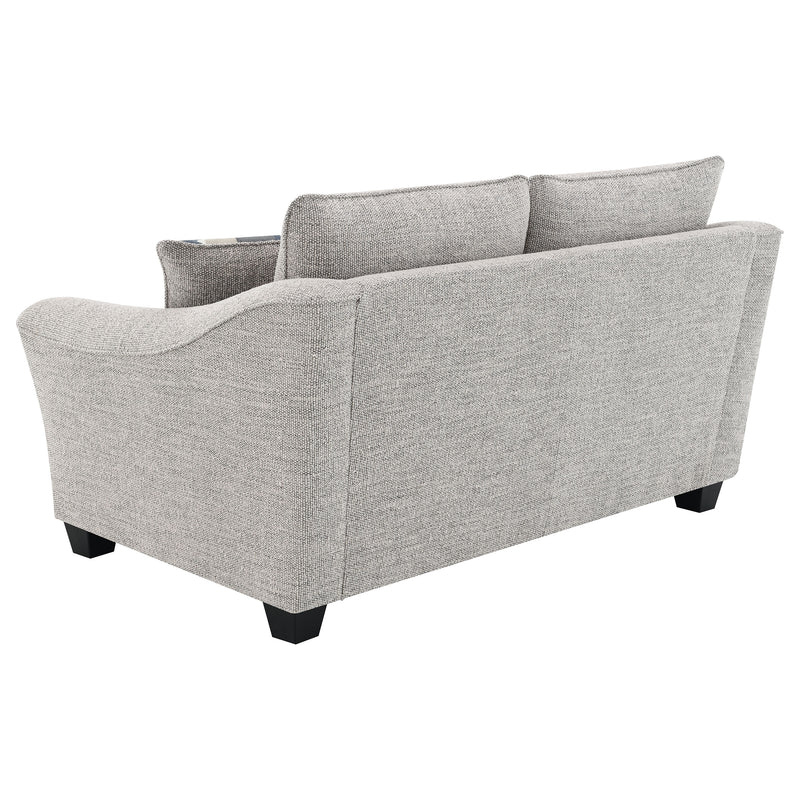 Tomkins Stationary Loveseat - Theo's Factory Direct Mattress & Furniture (Columbus, OH)