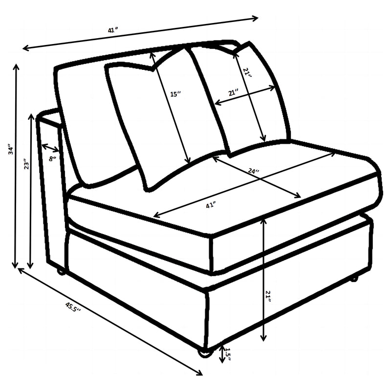 Blaine Accent Chair - Theo's Factory Direct Mattress & Furniture (Columbus, OH)