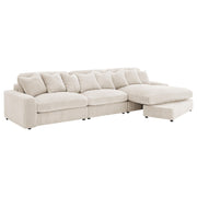 Blaine Upholstered Reversible Chaise Sectional Sofa - Theo's Factory Direct Mattress & Furniture (Columbus, OH)