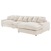 Blaine Upholstered Reversible Chaise Sectional Sofa - Theo's Factory Direct Mattress & Furniture (Columbus, OH)