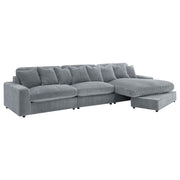 Blaine Upholstered Reversible Chaise Sectional Sofa - Theo's Factory Direct Mattress & Furniture (Columbus, OH)