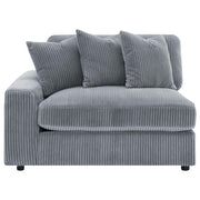 Blaine Upholstered Reversible Chaise Sectional Sofa - Theo's Factory Direct Mattress & Furniture (Columbus, OH)