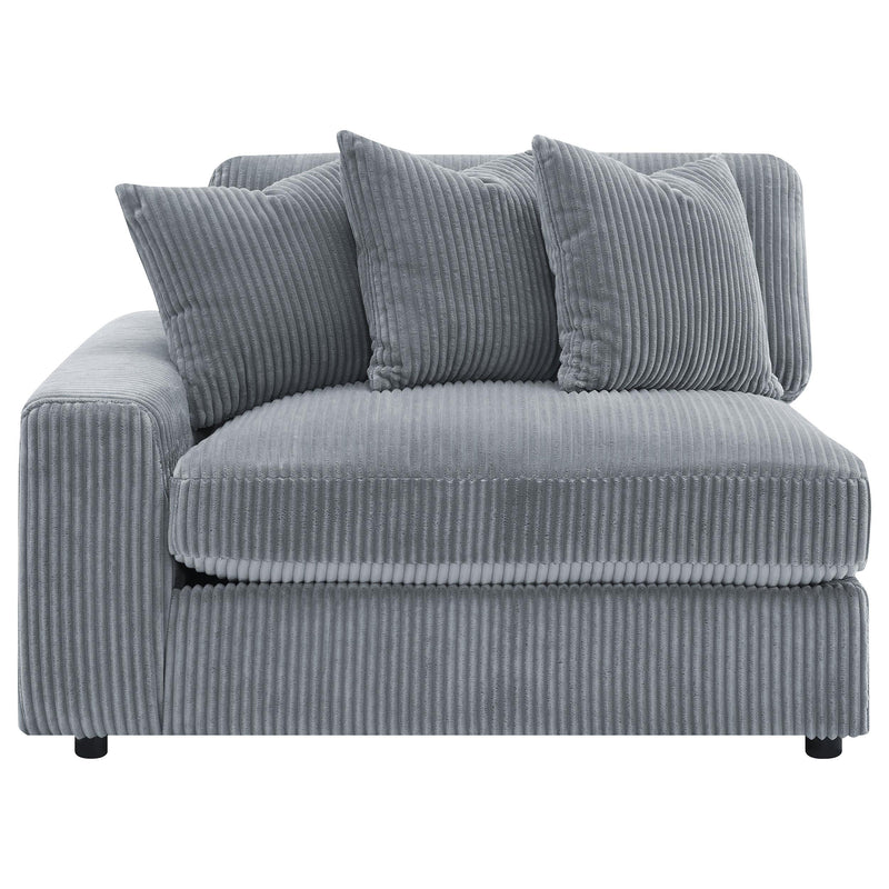 Blaine Upholstered Reversible Chaise Sectional Sofa - Theo's Factory Direct Mattress & Furniture (Columbus, OH)