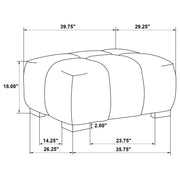 Octavia Ottoman - Theo's Factory Direct Mattress & Furniture (Columbus, OH)