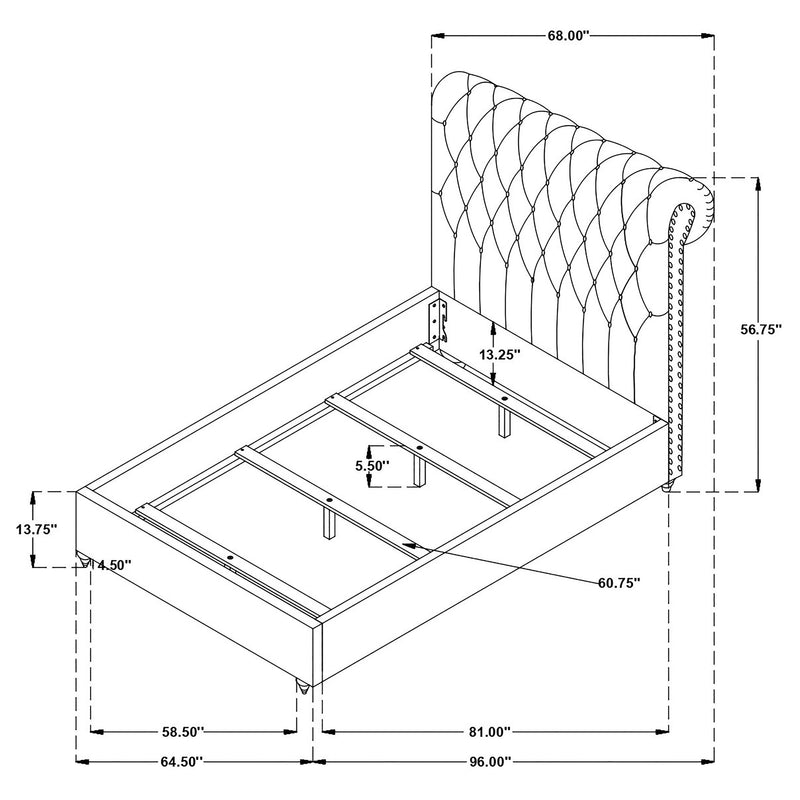 Devon Panel Bed