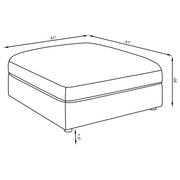 Serene 5-piece Upholstered Modular Sectional Sofa Beige - Theo's Factory Direct Mattress & Furniture (Columbus, OH)