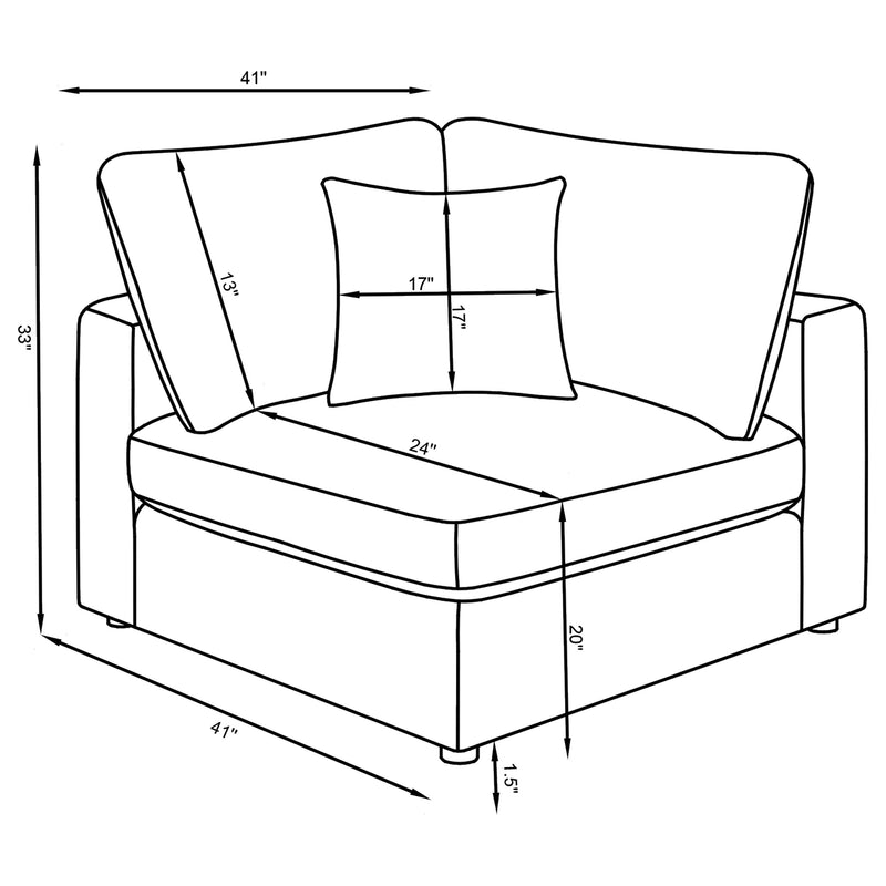 Serene Modular Sectionals - Theo's Factory Direct Mattress & Furniture (Columbus, OH)