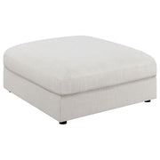 Serene Upholstered Rectangular Ottoman Beige - Theo's Factory Direct Mattress & Furniture (Columbus, OH)