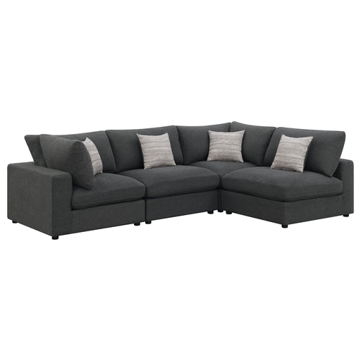 Serene 4 Piece Sectionals - Theo's Factory Direct Mattress & Furniture (Columbus, OH)