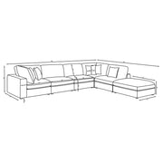 Serene Modular Sectionals sofa sets - Theo's Factory Direct Mattress & Furniture (Columbus, OH)