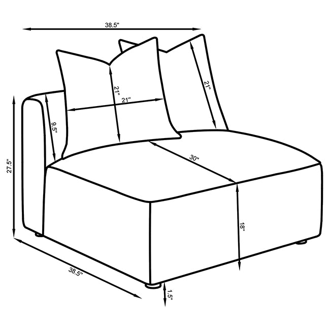 Jennifer Accent Chair - Theo's Factory Direct Mattress & Furniture (Columbus, OH)