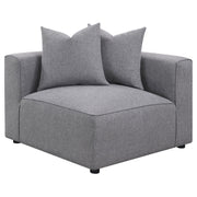 Jennifer Upholstered Corner Chair - Theo's Factory Direct Mattress & Furniture (Columbus, OH)