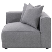 Jennifer Upholstered Corner Chair - Theo's Factory Direct Mattress & Furniture (Columbus, OH)