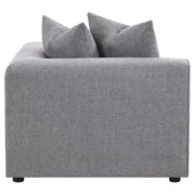 Jennifer Upholstered Corner Chair - Theo's Factory Direct Mattress & Furniture (Columbus, OH)