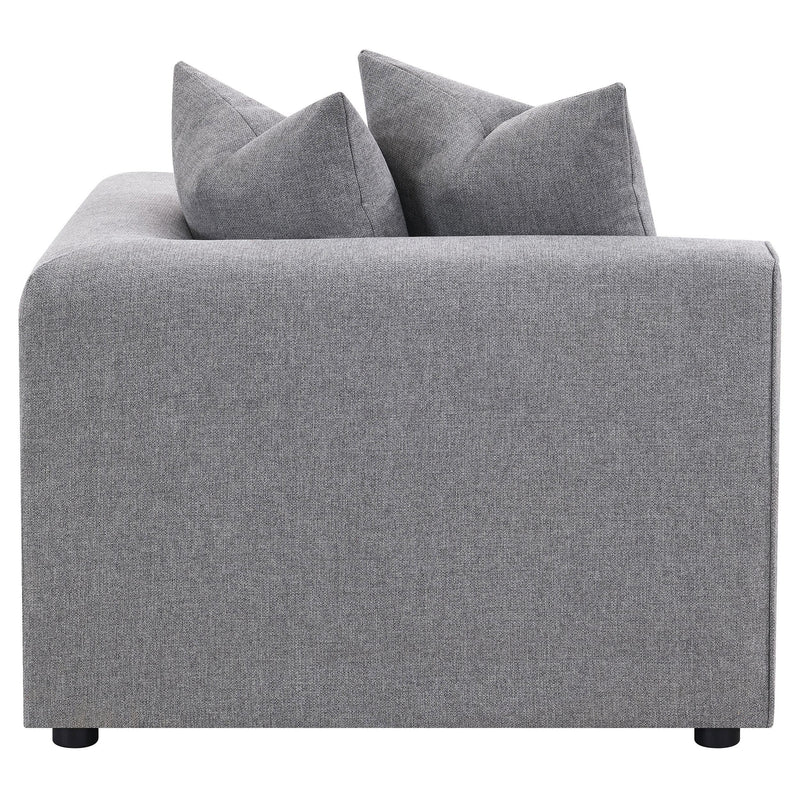 Jennifer Upholstered Corner Chair - Theo's Factory Direct Mattress & Furniture (Columbus, OH)