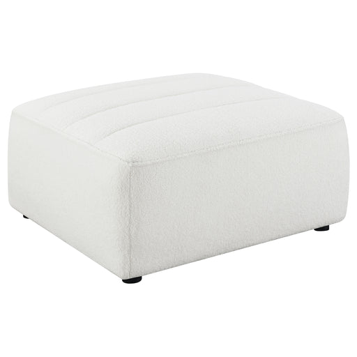 Sunny Upholstered Ottoman Natural - Theo's Factory Direct Mattress & Furniture (Columbus, OH)