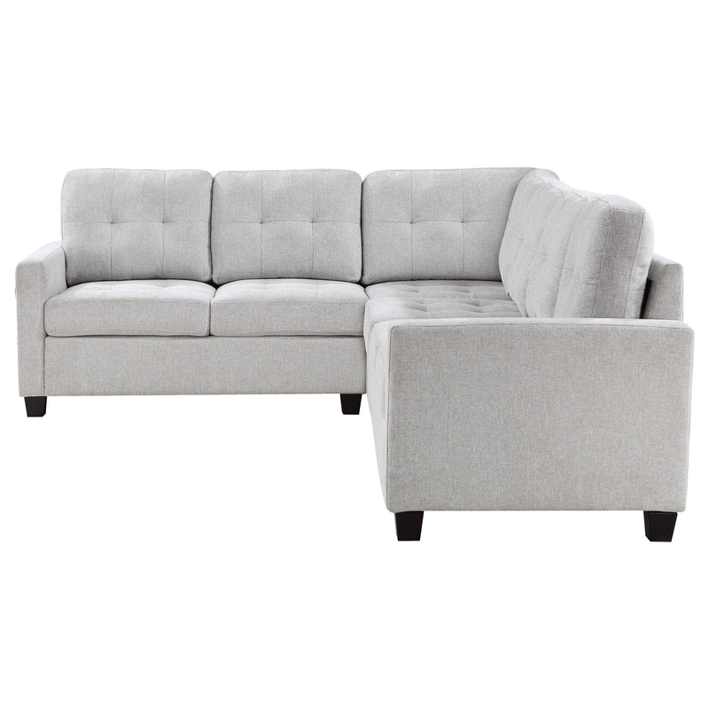 Georgina 4-piece Upholstered Modular Sectional Sofa Beige - Theo's Factory Direct Mattress & Furniture (Columbus, OH)