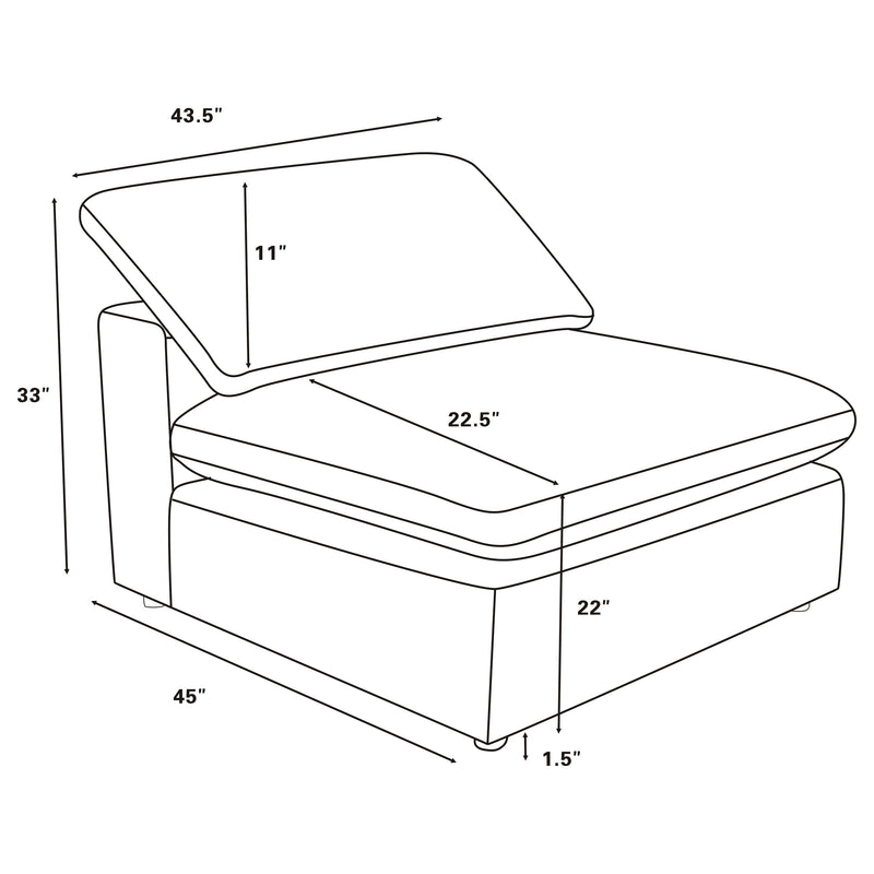 Raleigh Accent Chair - Theo's Factory Direct Mattress & Furniture (Columbus, OH)