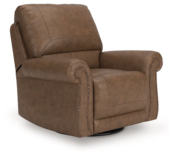 Chasemore Swivel Glider Recliner - Theo's Factory Direct Mattress & Furniture (Columbus, OH)