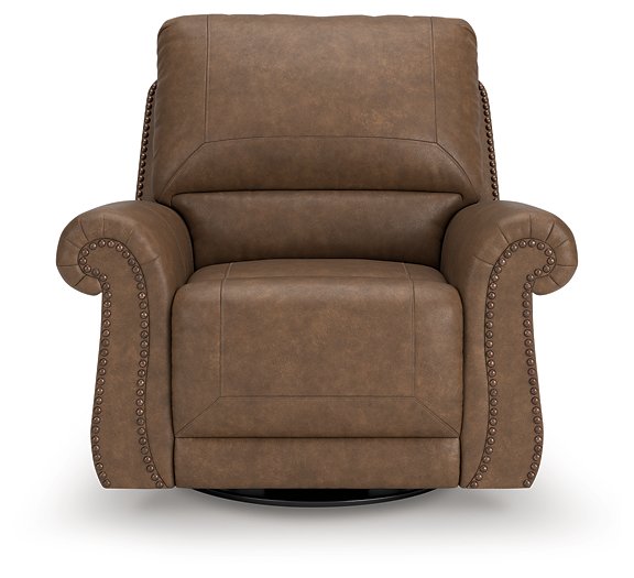 Chasemore Swivel Glider Recliner - Theo's Factory Direct Mattress & Furniture (Columbus, OH)