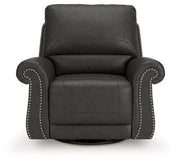 Chasemore Swivel Glider Recliner - Theo's Factory Direct Mattress & Furniture (Columbus, OH)