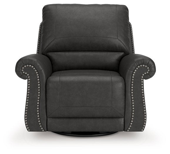 Chasemore Swivel Glider Recliner - Theo's Factory Direct Mattress & Furniture (Columbus, OH)