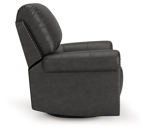Chasemore Swivel Glider Recliner - Theo's Factory Direct Mattress & Furniture (Columbus, OH)