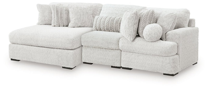 Cuddle Plush Sectional with Chaise - Theo's Factory Direct Mattress & Furniture (Columbus, OH)