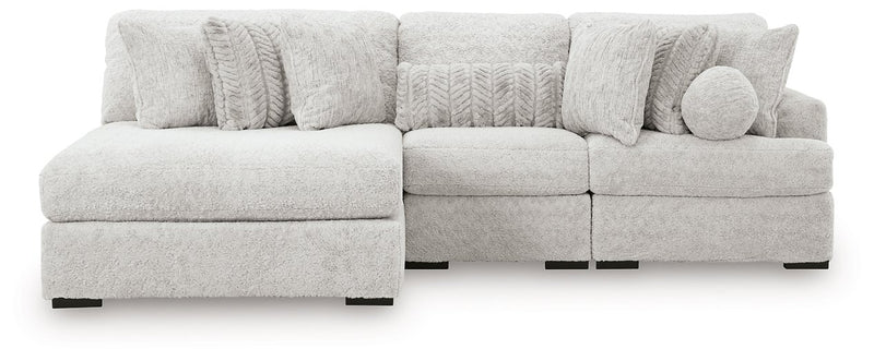 Cuddle Plush Sectional with Chaise - Theo's Factory Direct Mattress & Furniture (Columbus, OH)