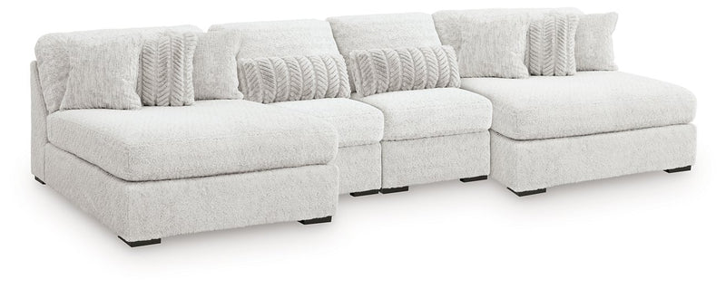 Cuddle Plush Sectional with Chaise - Theo's Factory Direct Mattress & Furniture (Columbus, OH)