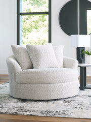 Cuddle Plush Oversized Swivel Accent Chair - Theo's Factory Direct Mattress & Furniture (Columbus, OH)