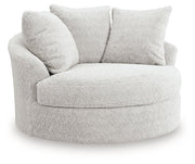 Cuddle Plush Oversized Swivel Accent Chair - Theo's Factory Direct Mattress & Furniture (Columbus, OH)