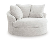 Cuddle Plush Oversized Swivel Accent Chair - Theo's Factory Direct Mattress & Furniture (Columbus, OH)