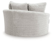 Cuddle Plush Oversized Swivel Accent Chair - Theo's Factory Direct Mattress & Furniture (Columbus, OH)