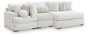 Cuddle Plush Sectional with Chaise - Theo's Factory Direct Mattress & Furniture (Columbus, OH)