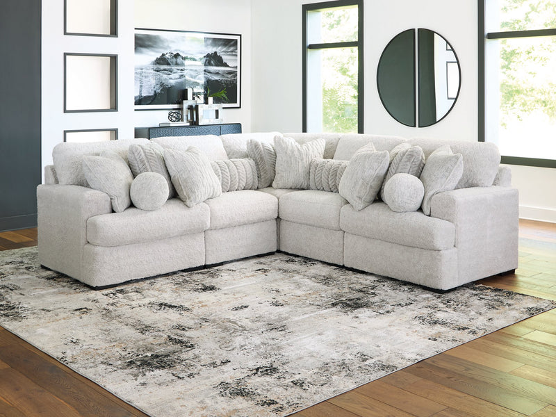 Cuddle Plush Sectional - Theo's Factory Direct Mattress & Furniture (Columbus, OH)
