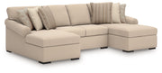 LadyMae Sectional with Chaise - Theo's Factory Direct Mattress & Furniture (Columbus, OH)
