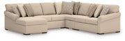 LadyMae Sectional with Chaise - Theo's Factory Direct Mattress & Furniture (Columbus, OH)