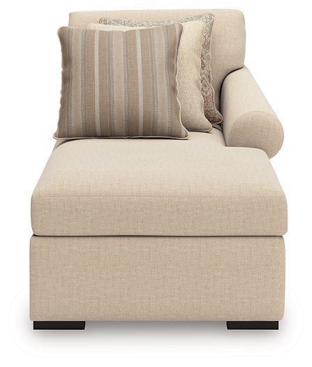 LadyMae Sectional with Chaise - Theo's Factory Direct Mattress & Furniture (Columbus, OH)