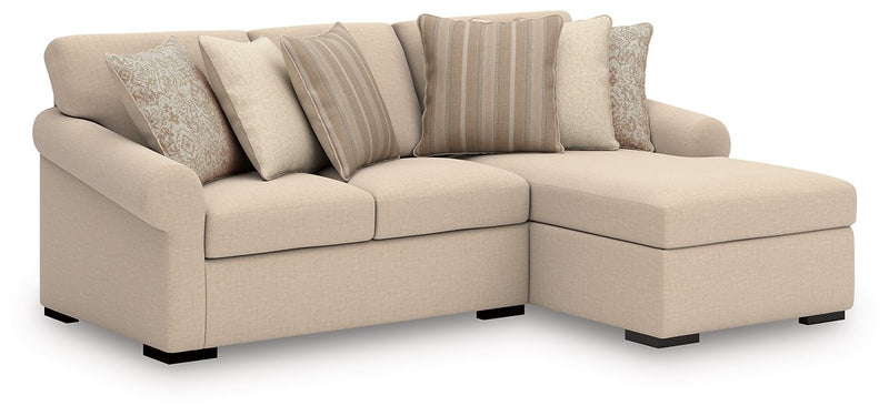 LadyMae Sectional with Chaise - Theo's Factory Direct Mattress & Furniture (Columbus, OH)