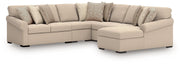 LadyMae Sectional with Chaise - Theo's Factory Direct Mattress & Furniture (Columbus, OH)