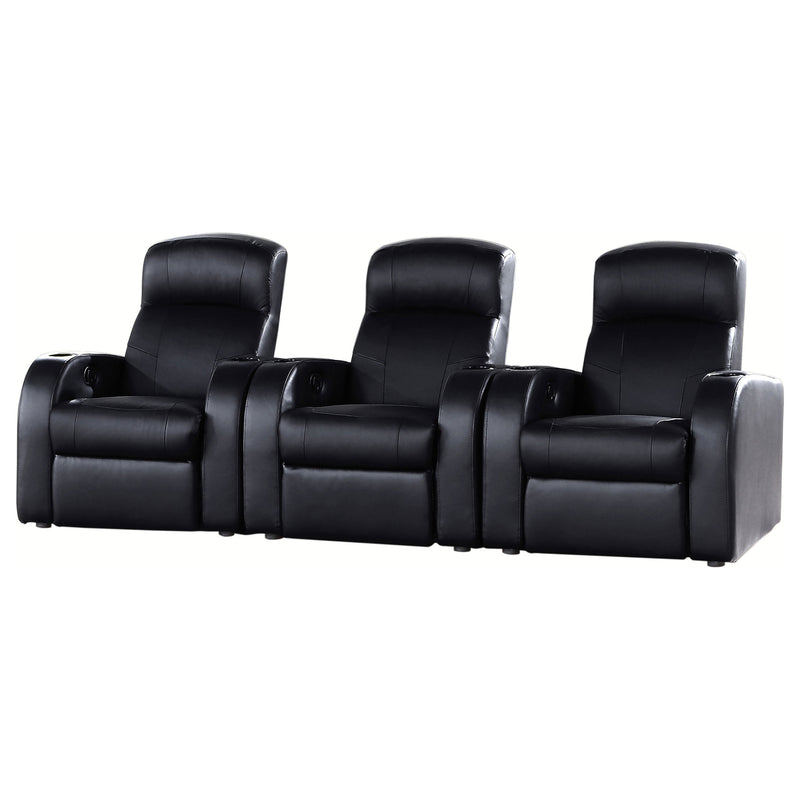 Cyrus Upholstered Home Theater Seating - Theo's Factory Direct Mattress & Furniture (Columbus, OH)