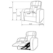 Cyrus Home Theater Seating - Theo's Factory Direct Mattress & Furniture (Columbus, OH)